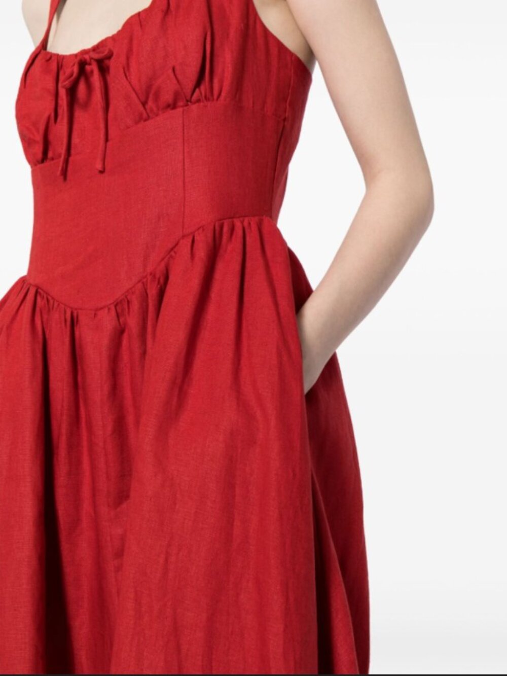 Reformation Balia Linen Dress - Picture 4 of 5